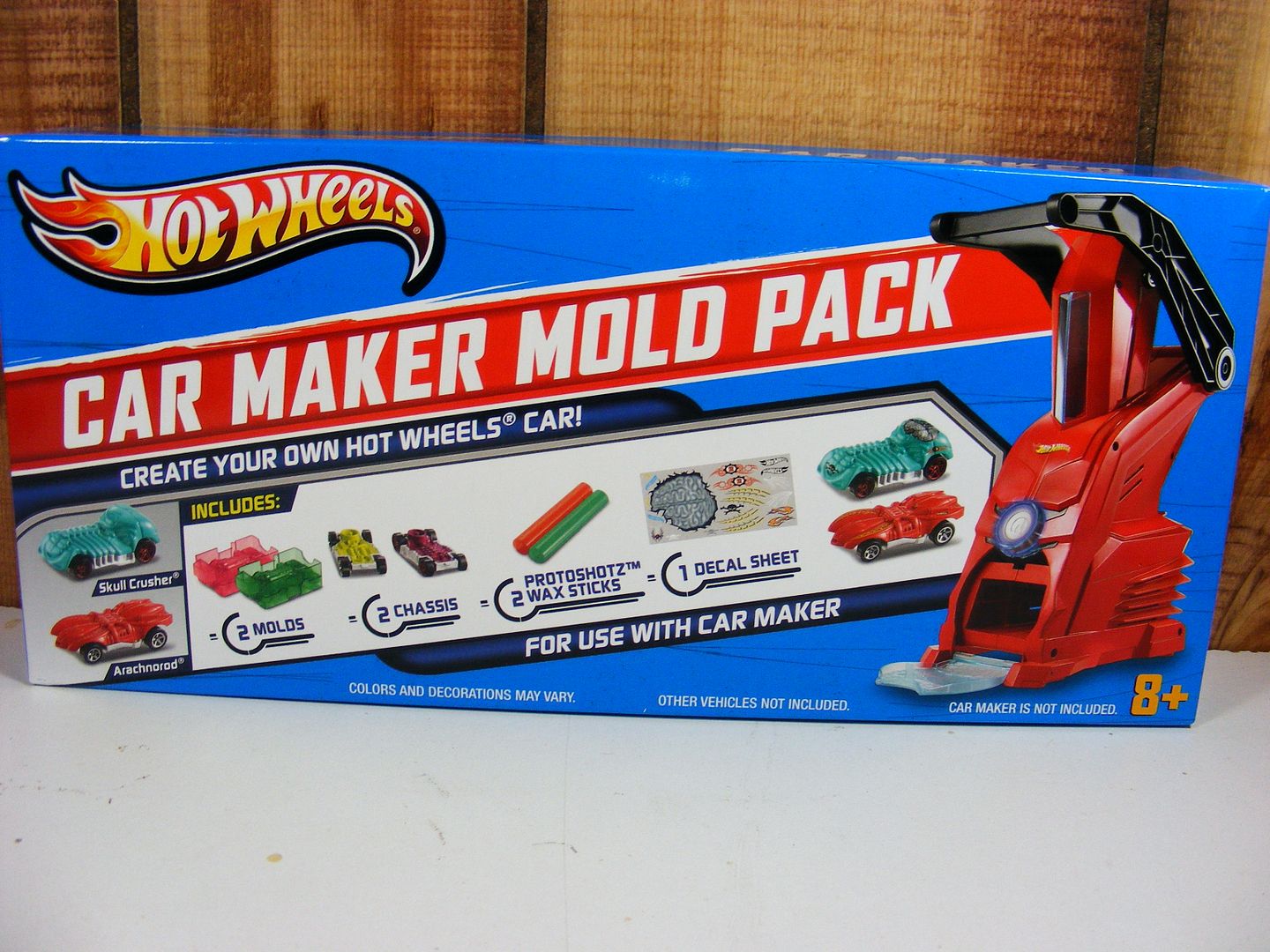 Skull Crusher Hot Wheels Car Maker Molds Refill Set NEW eBay